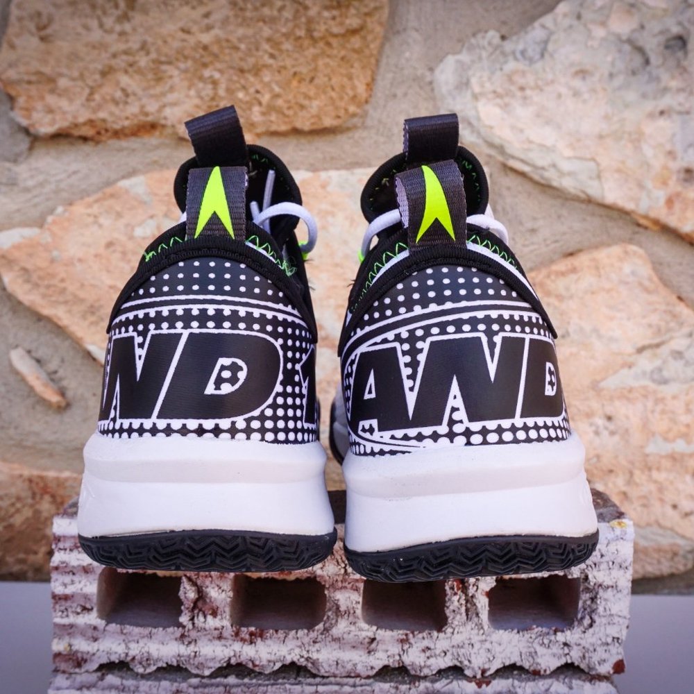 AND1 CHARGE WHITE HIGH VOLT *UNRELEASED COLOR* BASKETBALL SNEAKERS SHOES - Picture 5 of 13